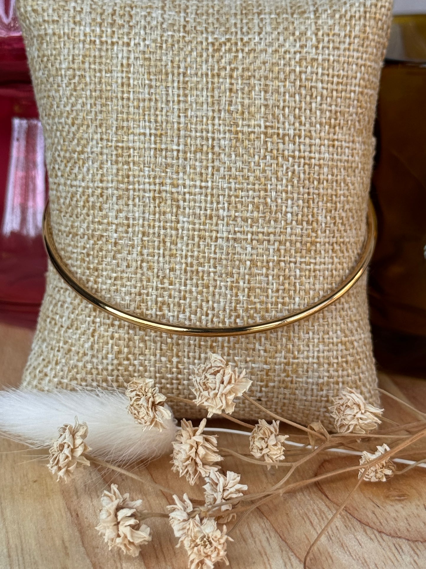 Bracelet Jonc épaisseur fine– Acier Inoxydable