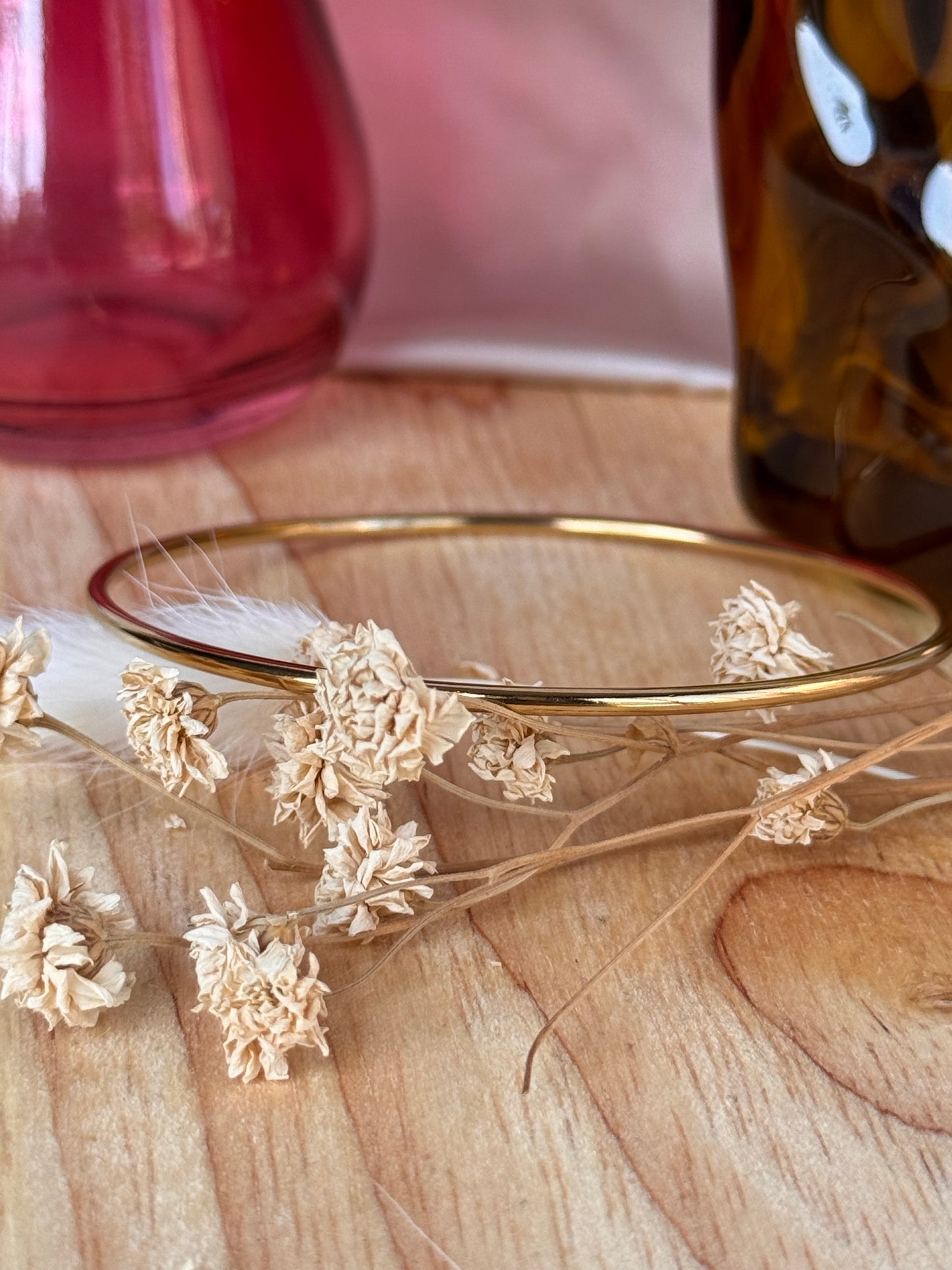 Bracelet Jonc épaisseur fine– Acier Inoxydable
